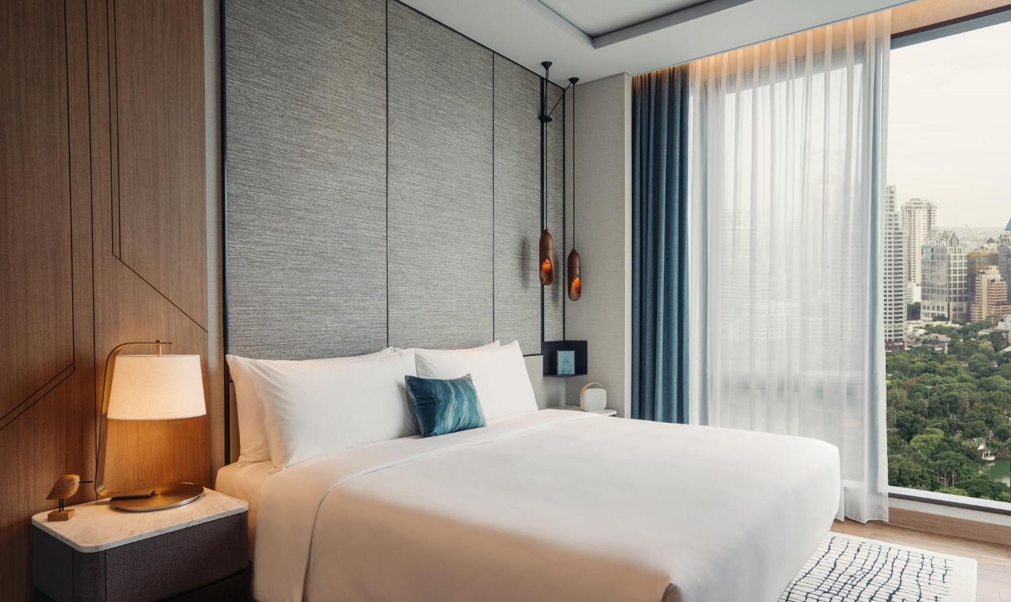 فندق Kimpton Maa-Lai Bangkok By Ihg المظهر الخارجي الصورة A bedroom at the hotel